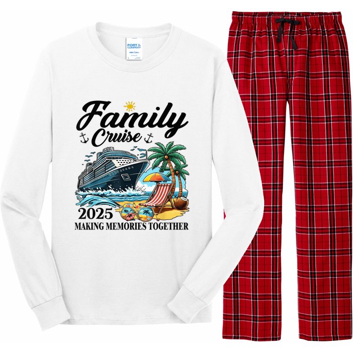 Family Cruise 2025 Family Matching Cruise Ship Vacation Trip Long Sleeve Pajama Set