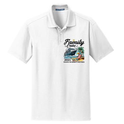 Family Cruise 2025 Family Matching Cruise Ship Vacation Trip Dry Zone Grid Polo