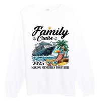 Family Cruise 2025 Family Matching Cruise Ship Vacation Trip Premium Crewneck Sweatshirt