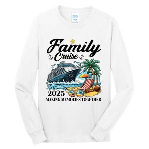 Family Cruise 2025 Family Matching Cruise Ship Vacation Trip Tall Long Sleeve T-Shirt