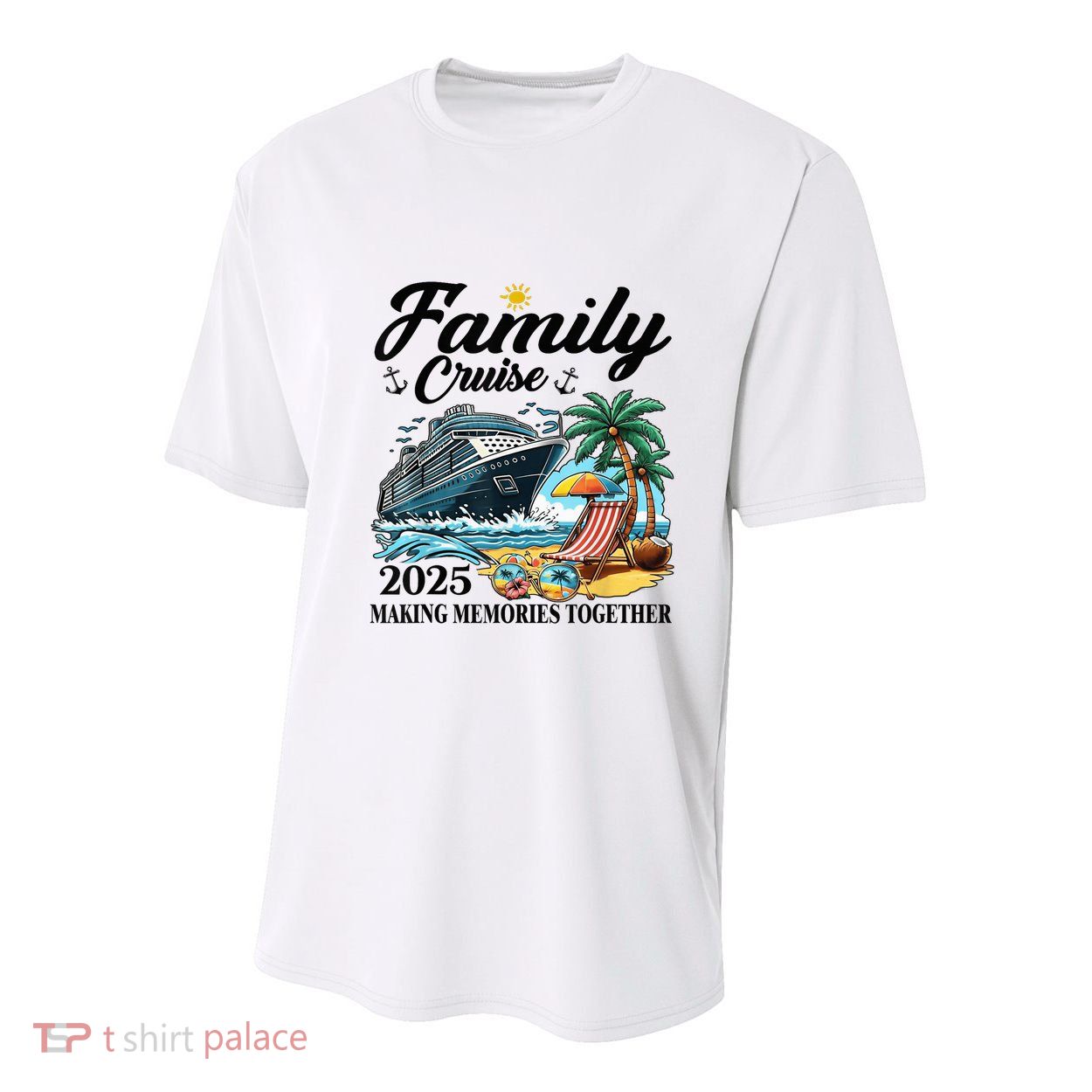 Family Cruise 2025 Family Matching Cruise Ship Vacation Trip Youth Performance Sprint T-Shirt