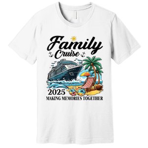 Family Cruise 2025 Family Matching Cruise Ship Vacation Trip Premium T-Shirt