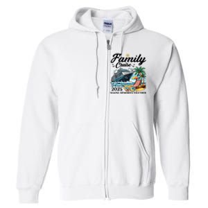 Family Cruise 2025 Family Matching Cruise Ship Vacation Trip Full Zip Hoodie