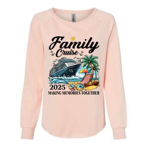 Family Cruise 2025 Family Matching Cruise Ship Vacation Trip Womens California Wash Sweatshirt