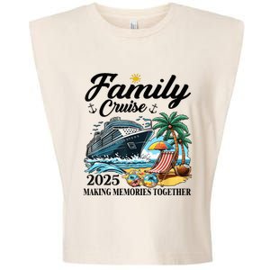 Family Cruise 2025 Family Matching Cruise Ship Vacation Trip Garment-Dyed Women's Muscle Tee