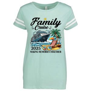 Family Cruise 2025 Family Matching Cruise Ship Vacation Trip Enza Ladies Jersey Football T-Shirt