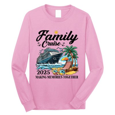 Family Cruise 2025 Family Matching Cruise Ship Vacation Trip Long Sleeve Shirt