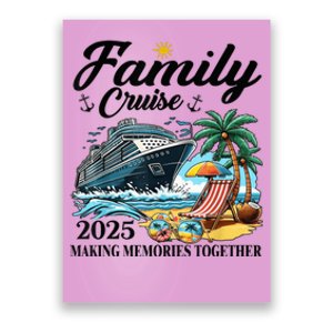 Family Cruise 2025 Family Matching Cruise Ship Vacation Trip Poster