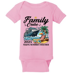 Family Cruise 2025 Family Matching Cruise Ship Vacation Trip Baby Bodysuit