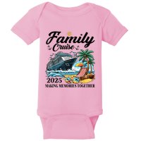 Family Cruise 2025 Family Matching Cruise Ship Vacation Trip Baby Bodysuit