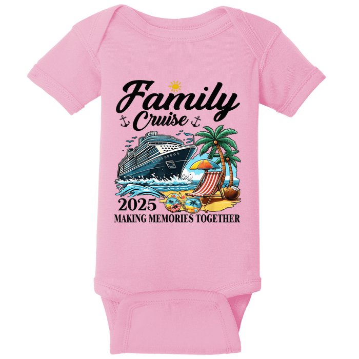 Family Cruise 2025 Family Matching Cruise Ship Vacation Trip Baby Bodysuit