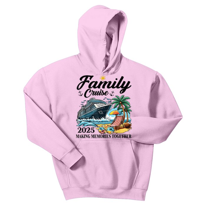 Family Cruise 2025 Family Matching Cruise Ship Vacation Trip Kids Hoodie