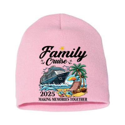Family Cruise 2025 Family Matching Cruise Ship Vacation Trip Short Acrylic Beanie