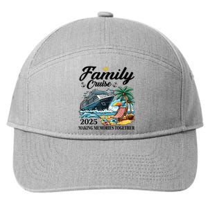 Family Cruise 2025 Family Matching Cruise Ship Vacation Trip 7-Panel Snapback Hat