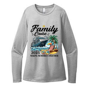 Family Cruise 2025 Family Matching Cruise Ship Vacation Trip Womens CVC Long Sleeve Shirt