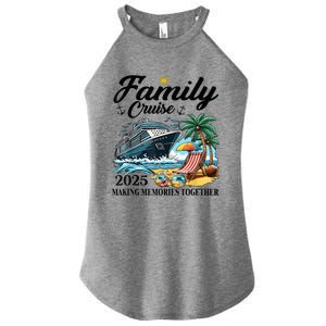 Family Cruise 2025 Family Matching Cruise Ship Vacation Trip Women's Perfect Tri Rocker Tank