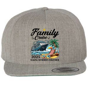 Family Cruise 2025 Family Matching Cruise Ship Vacation Trip Wool Snapback Cap