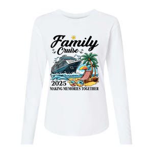 Family Cruise 2025 Family Matching Cruise Ship Vacation Trip Womens Cotton Relaxed Long Sleeve T-Shirt