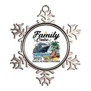 Family Cruise 2025 Family Matching Cruise Ship Vacation Trip Metallic Star Ornament