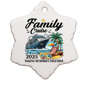 Family Cruise 2025 Family Matching Cruise Ship Vacation Trip Ceramic Star Ornament