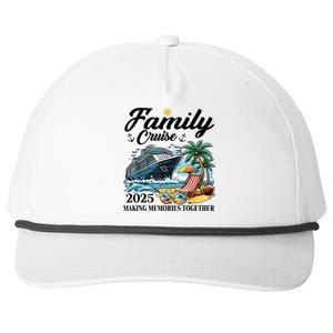 Family Cruise 2025 Family Matching Cruise Ship Vacation Trip Snapback Five-Panel Rope Hat