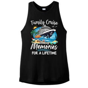 Family Cruise 2025 Family Matching Cruise Ship Vacation Trip Ladies PosiCharge Tri-Blend Wicking Tank