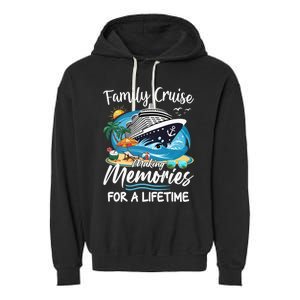 Family Cruise 2025 Family Matching Cruise Ship Vacation Trip Garment-Dyed Fleece Hoodie