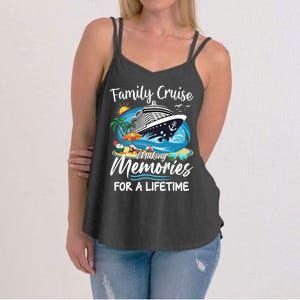 Family Cruise 2025 Family Matching Cruise Ship Vacation Trip Women's Strappy Tank