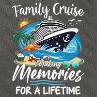 Family Cruise 2025 Family Matching Cruise Ship Vacation Trip Cotton Canvas Backpack