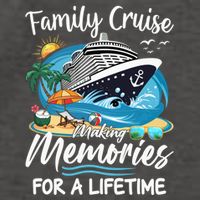 Family Cruise 2025 Family Matching Cruise Ship Vacation Trip Vector Backpack