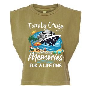 Family Cruise 2025 Family Matching Cruise Ship Vacation Trip Garment-Dyed Women's Muscle Tee