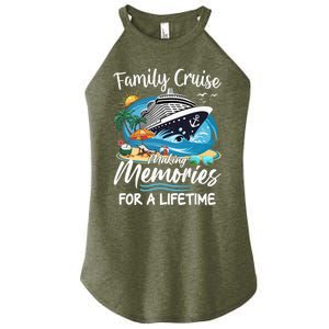 Family Cruise 2025 Family Matching Cruise Ship Vacation Trip Women's Perfect Tri Rocker Tank