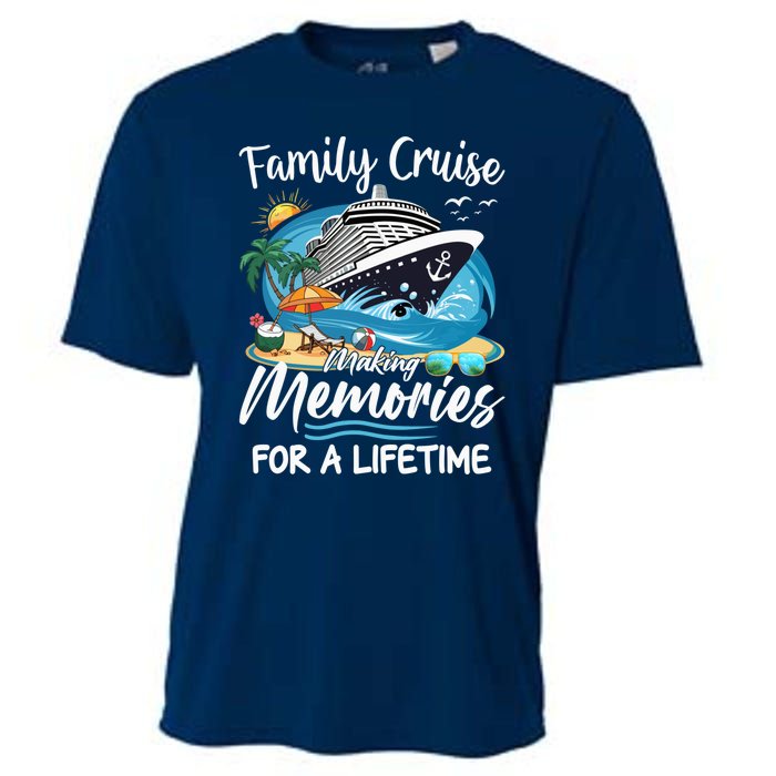 Family Cruise 2025 Family Matching Cruise Ship Vacation Trip Cooling Performance Crew T-Shirt