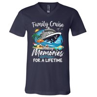 Family Cruise 2025 Family Matching Cruise Ship Vacation Trip V-Neck T-Shirt