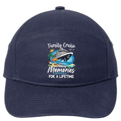 Family Cruise 2025 Family Matching Cruise Ship Vacation Trip 7-Panel Snapback Hat