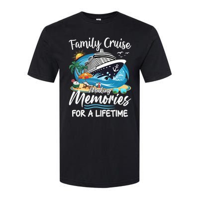 Family Cruise 2025 Family Matching Cruise Ship Vacation Trip Softstyle CVC T-Shirt