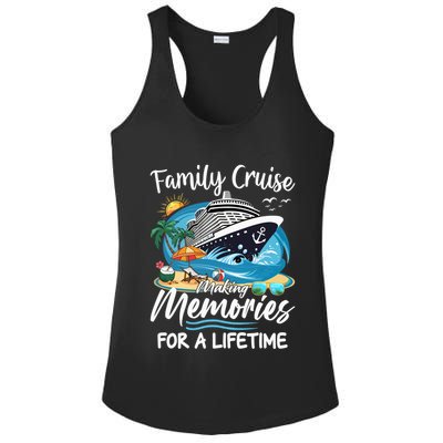 Family Cruise 2025 Family Matching Cruise Ship Vacation Trip Ladies PosiCharge Competitor Racerback Tank