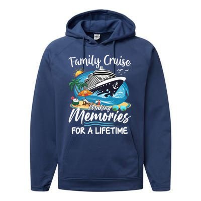 Family Cruise 2025 Family Matching Cruise Ship Vacation Trip Performance Fleece Hoodie