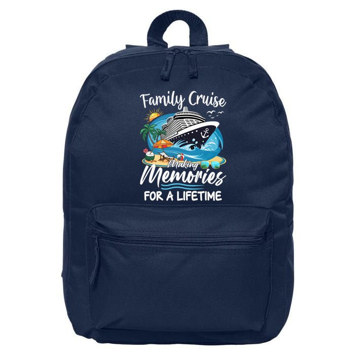 Family Cruise 2025 Family Matching Cruise Ship Vacation Trip 16 in Basic Backpack
