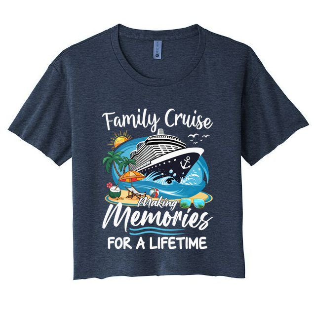 Family Cruise 2025 Family Matching Cruise Ship Vacation Trip Crop Top
