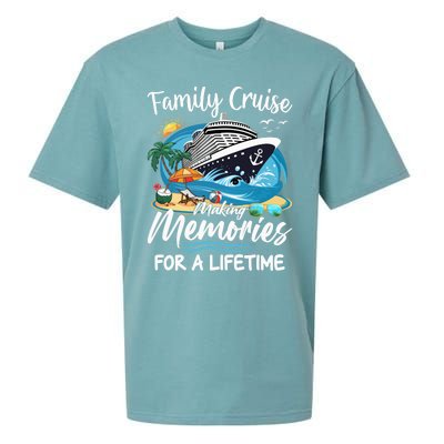 Family Cruise 2025 Family Matching Cruise Ship Vacation Trip Sueded Cloud Jersey T-Shirt