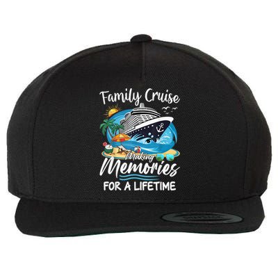 Family Cruise 2025 Family Matching Cruise Ship Vacation Trip Wool Snapback Cap