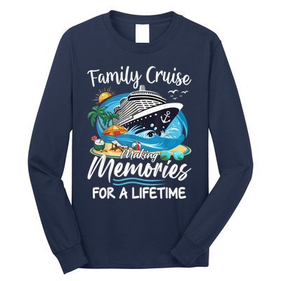 Family Cruise 2025 Family Matching Cruise Ship Vacation Trip Long Sleeve Shirt