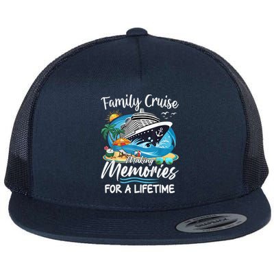 Family Cruise 2025 Family Matching Cruise Ship Vacation Trip Flat Bill Trucker Hat