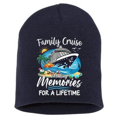 Family Cruise 2025 Family Matching Cruise Ship Vacation Trip Short Acrylic Beanie