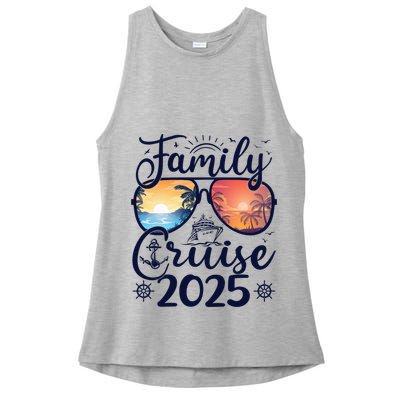 Family Cruise 2025 Summer Vacation Matching Family Cruise Ladies PosiCharge Tri-Blend Wicking Tank