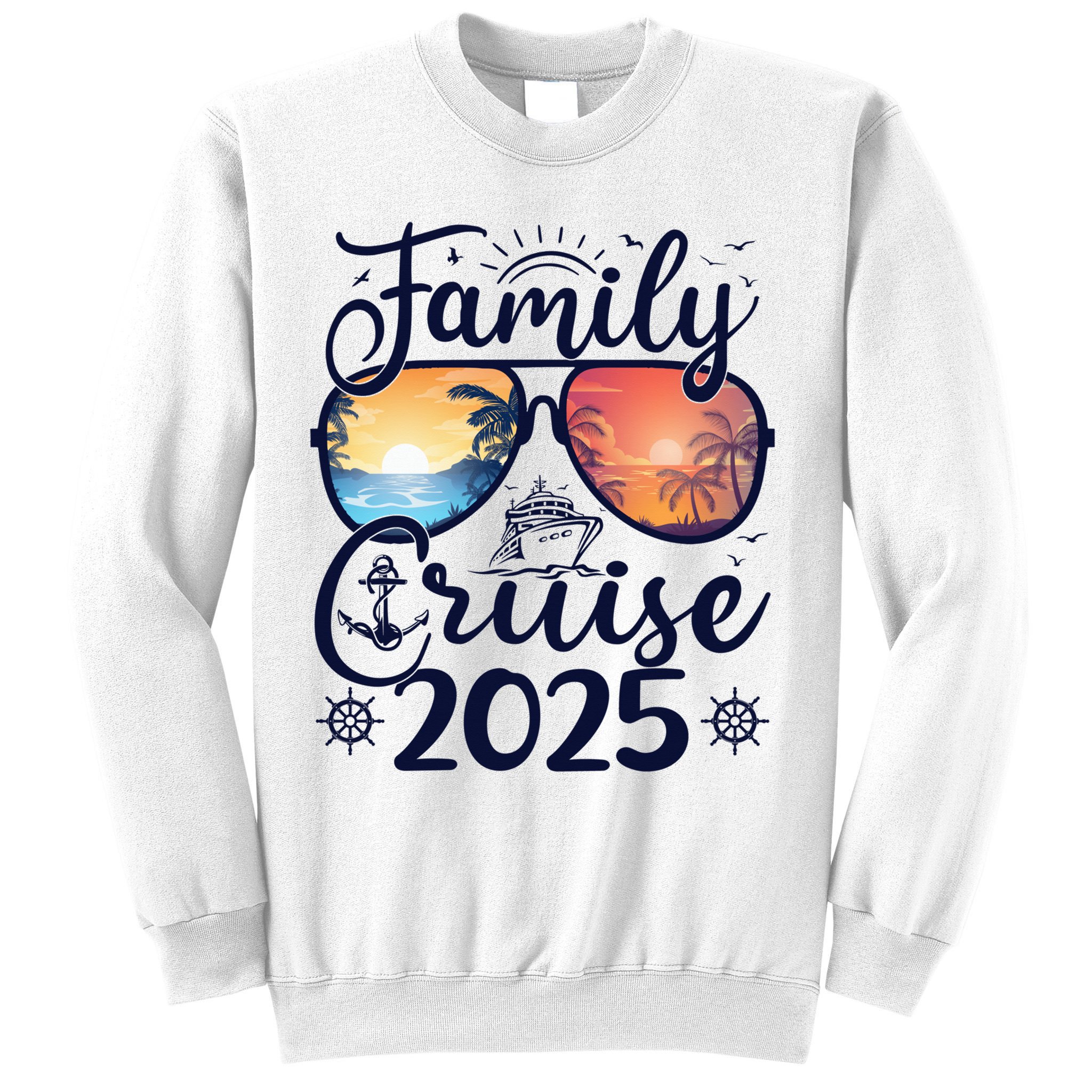 Family Cruise 2025 Summer Vacation Matching Family Cruise Sweatshirt