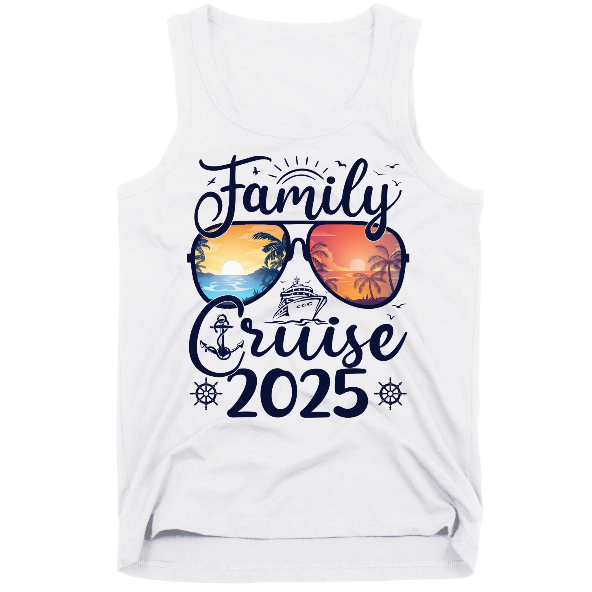 Family Cruise 2025 Summer Vacation Matching Family Cruise Tank Top