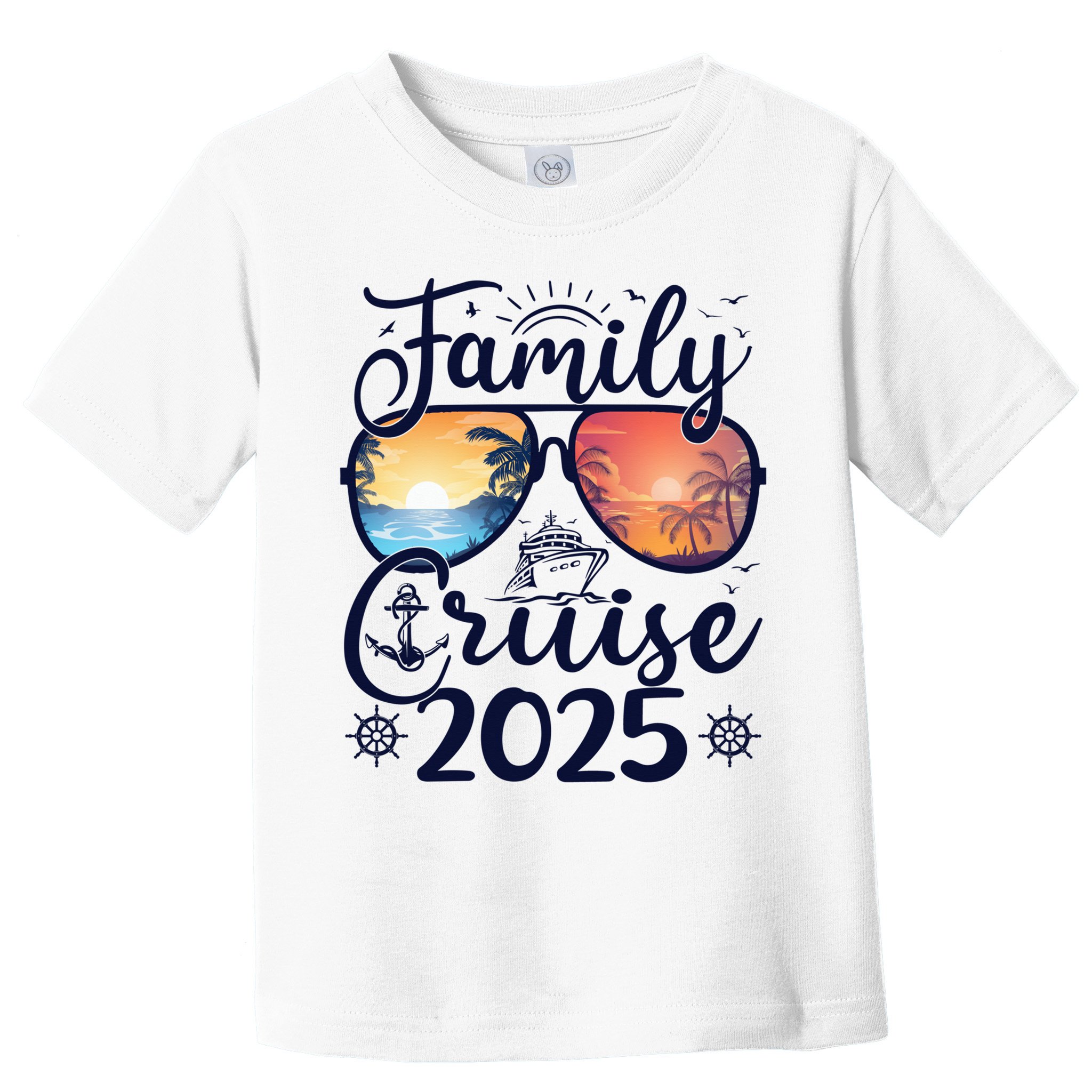 Family Cruise 2025 Summer Vacation Matching Family Cruise Toddler T-Shirt