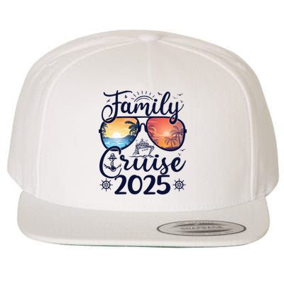 Family Cruise 2025 Summer Vacation Matching Family Cruise Wool Snapback Cap
